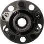 Moog 512333 Moyeu assemblé avec roulement de roue