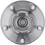 Moog 512497 Moyeu assemblé avec roulement de roue