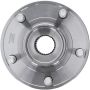 Moog 512498 Moyeu assemblé avec roulement de roue