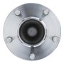 Moog 512523 Moyeu assemblé avec roulement de roue
