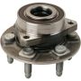 Moog 512593 Front Rear Wheel Bearing and Hub Assembly