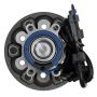 Moog 515107 Moyeu assemblé avec roulement de roue