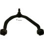 Moog RK623200 avant gauche supérieur Bras de suspension assemblé avec joint à rotule