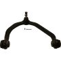 Moog RK641505 parte delantera izquierda superior Horquilla con Rótula