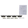 Motorcraft Standard Premium Brake Pads for 2015-2017 F-150 - FL3Z2200E