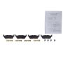 Motorcraft Standard Premium Brake Pads for 2015-2017 F-150 - FL3Z2200E