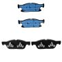 Motorcraft Standard Premium Brake Pads for 2019-2023 EDGE, NAUTILUS - F2GZ2001Q