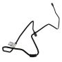 Motorcraft Brake Lines, Direct Fit LU9Z9L291G