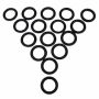 Motorcraft O-Rings E6TZ9229AB Pack of 16