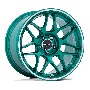 TSUBAKI 18X8.5 5X4.5 72 +35 HOK-GRN MCH
