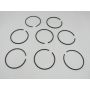 Mopar 68004110AA SNAP RING PACKAGE, Low clutch, selective sizes 2.78 - 4.39 mm