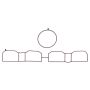 MAHLE MS19947 Engine Intake Manifold Gasket Set