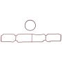 MAHLE MS19965 Engine Intake Manifold Gasket Set