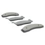 MPA 1000-0034M QB Semi-Metallic Brake Pads