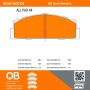MPA 1000-0071M QB Semi-Metallic Brake Pads