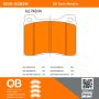 MPA 1000-0082M QB Semi-Metallic Brake Pads