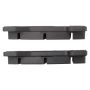 MPA 1000-0082M QB Semi-Metallic Brake Pads