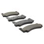 MPA 1000-0085M QB Semi-Metallic Brake Pads