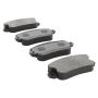 MPA 1000-0101M QB Semi-Metallic Brake Pads