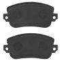 MPA 1000-0101M QB Semi-Metallic Brake Pads
