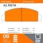 MPA 1000-0131M QB Semi-Metallic Brake Pads