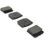 MPA 1000-0146M QB Semi-Metallic Brake Pads