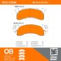 MPA 1000-0153M QB Semi-Metallic Brake Pads