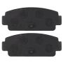 MPA 1000-0196M QB Semi-Metallic Brake Pads
