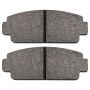 MPA 1000-0196M QB Semi-Metallic Brake Pads