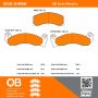 MPA 1000-0199M QB Semi-Metallic Brake Pads