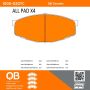 MPA 1000-0207C QB Ceramic Brake Pads