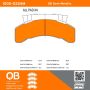 MPA 1000-0224M QB Semi-Metallic Brake Pads