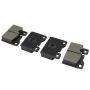 MPA 1000-0254M QB Semi-Metallic Brake Pads