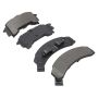 MPA 1000-0262M QB Semi-Metallic Brake Pads