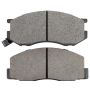 MPA 1000-0263M QB Semi-Metallic Brake Pads