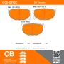 MPA 1000-0272C QB Ceramic Brake Pads