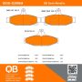 MPA 1000-0295M QB Semi-Metallic Brake Pads
