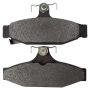 MPA 1000-0295M QB Semi-Metallic Brake Pads