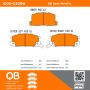 MPA 1000-0309M QB Semi-Metallic Brake Pads