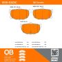 MPA 1000-0323C QB Ceramic Brake Pads