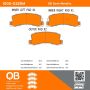 MPA 1000-0325M QB Semi-Metallic Brake Pads