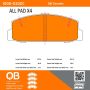 MPA 1000-0332C QB Ceramic Brake Pads