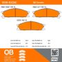 MPA 1000-0333C QB Ceramic Brake Pads