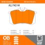 MPA 1000-0340M QB Semi-Metallic Brake Pads