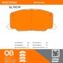 MPA 1000-0356C QB Ceramic Brake Pads