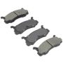 MPA 1000-0366M QB Semi-Metallic Brake Pads