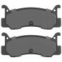 MPA 1000-0366M QB Semi-Metallic Brake Pads
