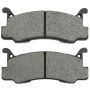 MPA 1000-0366M QB Semi-Metallic Brake Pads