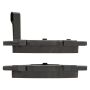 MPA 1000-0374M QB Semi-Metallic Brake Pads