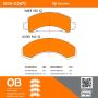 MPA 1000-0387C QB Ceramic Brake Pads